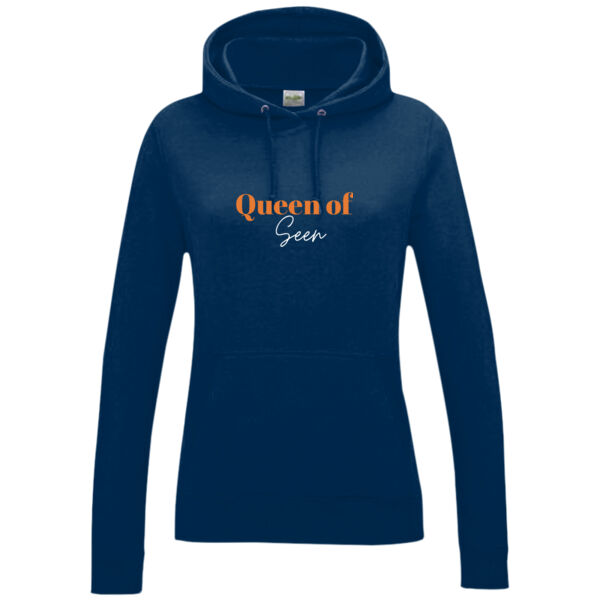 Queen of Seen Ladies Hoodie Thumbnail