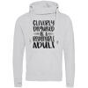 Cross neck hoodie Thumbnail