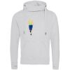 Cross neck hoodie Thumbnail